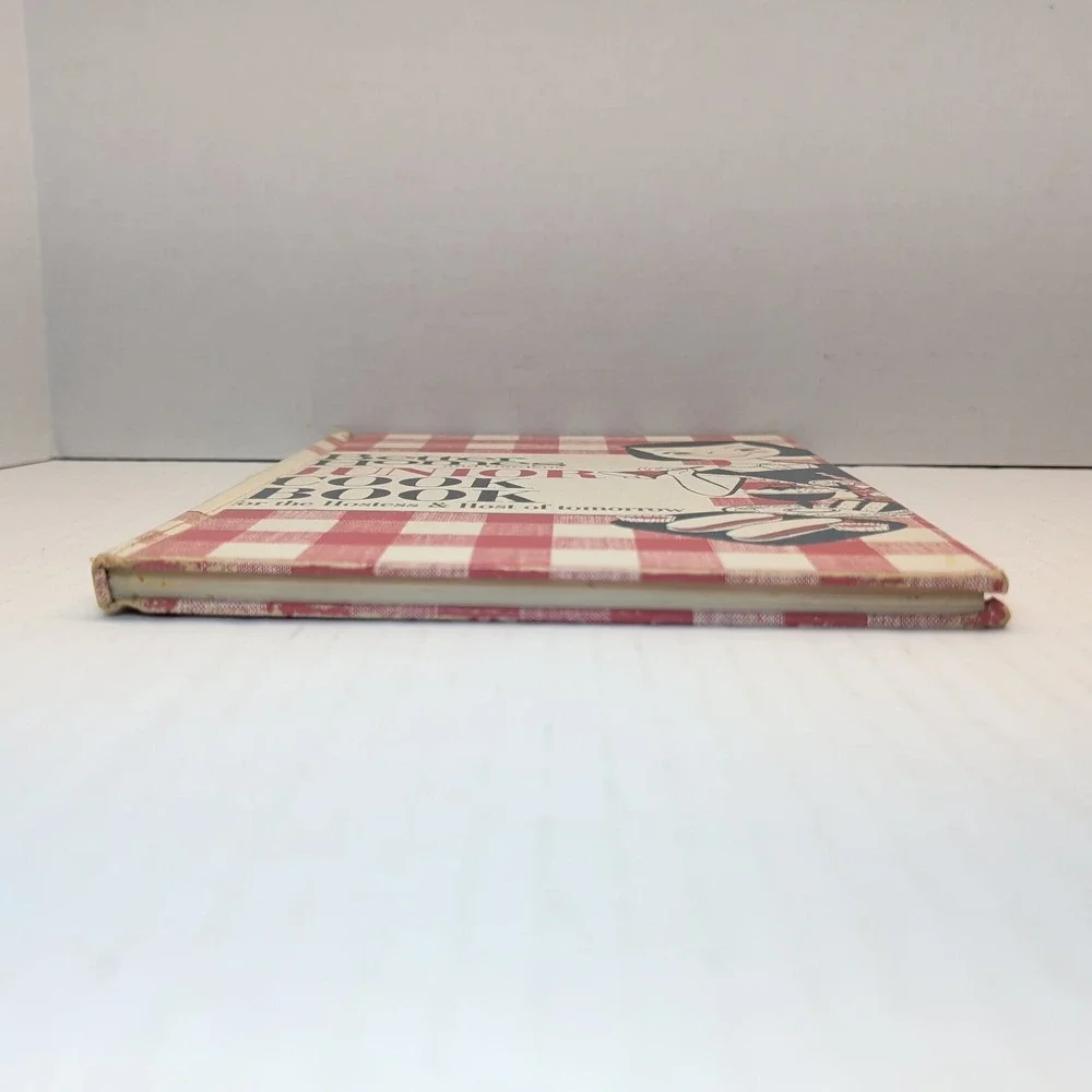 Vintage 1963 Better Homes and Gardens Junior Cook Book Meredith Press Gingham